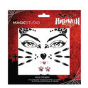 Face Stickers Brillantes Gato Halloween Face Stickers Brillantes Gato Halloween